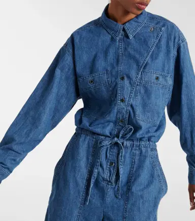 Marant Etoile Idany denim jumpsuit | Thumbnail 6 Marant Etoile Idany denim jumpsuit | Thumbnail 6