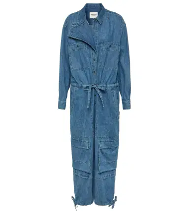 Marant Etoile Idany denim jumpsuit | Thumbnail 1 Marant Etoile Idany denim jumpsuit | Thumbnail 1