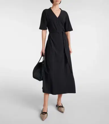 Max Mara Leather-trimmed slingback flats | Thumbnail 2 Max Mara Leather-trimmed slingback flats | Thumbnail 2