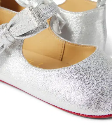 Christian Louboutin Kids Baby Lou Babe leather Mary Jane flats | Thumbnail 3 Christian Louboutin Kids Baby Lou Babe leather Mary Jane flats | Thumbnail 3