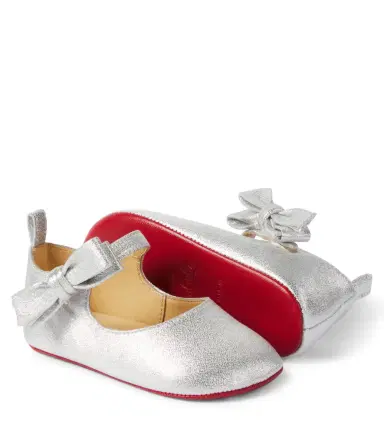Christian Louboutin Kids Baby Lou Babe leather Mary Jane flats | Thumbnail 5 Christian Louboutin Kids Baby Lou Babe leather Mary Jane flats | Thumbnail 5
