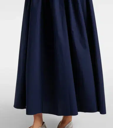 Staud Dena cotton midi dress | Thumbnail 3 Staud Dena cotton midi dress | Thumbnail 3