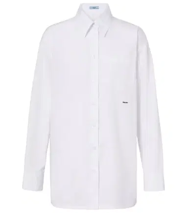 Prada Cotton poplin shirt | Thumbnail 1 Prada Cotton poplin shirt | Thumbnail 1