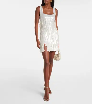 Staud Le Sable sequined minidress | Thumbnail 2 Staud Le Sable sequined minidress | Thumbnail 2