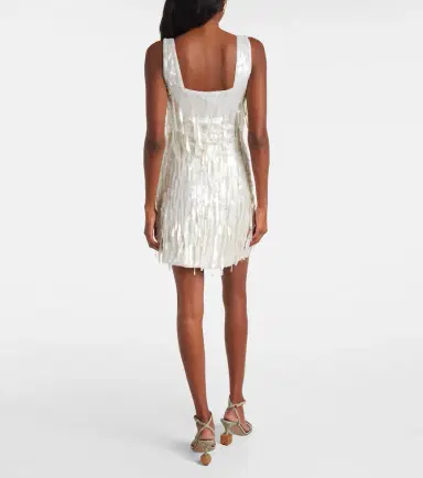 Staud Le Sable sequined minidress | Thumbnail 3 Staud Le Sable sequined minidress | Thumbnail 3