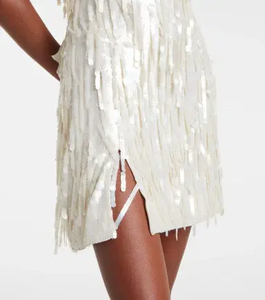 Staud Le Sable sequined minidress | Thumbnail 4 Staud Le Sable sequined minidress | Thumbnail 4
