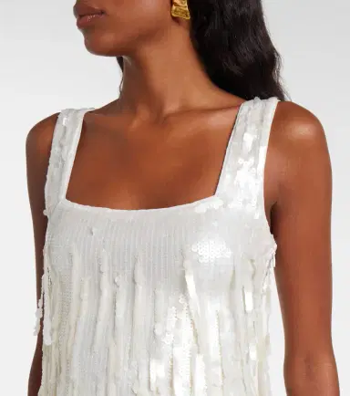 Staud Le Sable sequined minidress | Thumbnail 5 Staud Le Sable sequined minidress | Thumbnail 5