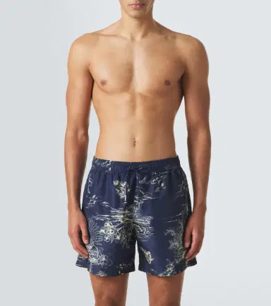 Moncler Archivio floral swim trunks | Thumbnail 4 Moncler Archivio floral swim trunks | Thumbnail 4