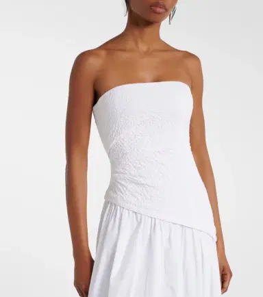 Staud Nia cotton midi dress | Thumbnail 5 Staud Nia cotton midi dress | Thumbnail 5