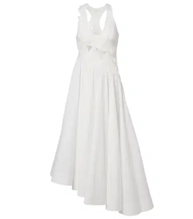 Zimmermann Luna patch-appliqué cotton midi dress | Thumbnail 1 Zimmermann Luna patch-appliqué cotton midi dress | Thumbnail 1
