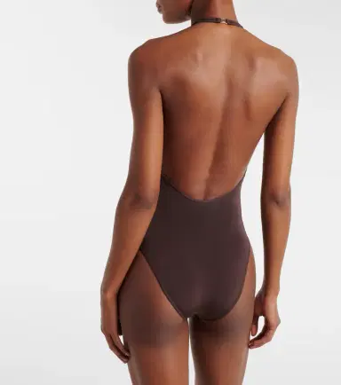 Zimmermann Luna halterneck open-back bodysuit | Thumbnail 5 Zimmermann Luna halterneck open-back bodysuit | Thumbnail 5