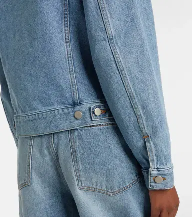 RÓHE Róhe Suede-trimmed denim jacket | Thumbnail 3 RÓHE Róhe Suede-trimmed denim jacket | Thumbnail 3