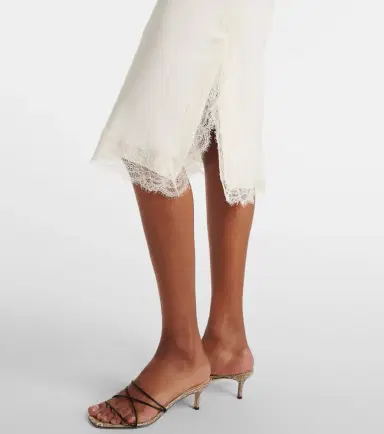RÓHE Róhe Lace-trimmed slip dress | Thumbnail 2 RÓHE Róhe Lace-trimmed slip dress | Thumbnail 2