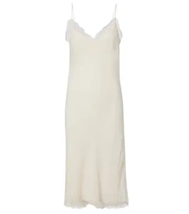 RÓHE Róhe Lace-trimmed slip dress | Thumbnail 1 RÓHE Róhe Lace-trimmed slip dress | Thumbnail 1