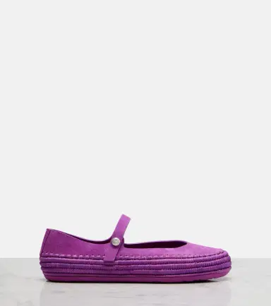 Loewe Paula's Ibiza Rio suede Mary Jane flats | Thumbnail 2 Loewe Paula's Ibiza Rio suede Mary Jane flats | Thumbnail 2