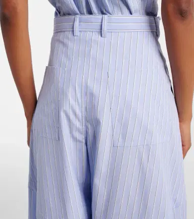 Loewe Paula's Ibiza striped cotton poplin wide-leg pants | Thumbnail 5 Loewe Paula's Ibiza striped cotton poplin wide-leg pants | Thumbnail 5