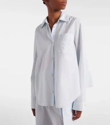 Loewe Paula's Ibiza Anagram cotton-blend poplin shirt | Thumbnail 5 Loewe Paula's Ibiza Anagram cotton-blend poplin shirt | Thumbnail 5