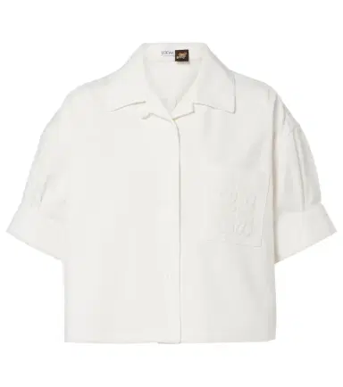 Loewe Paula's Ibiza Anagram denim shirt | Thumbnail 1 Loewe Paula's Ibiza Anagram denim shirt | Thumbnail 1