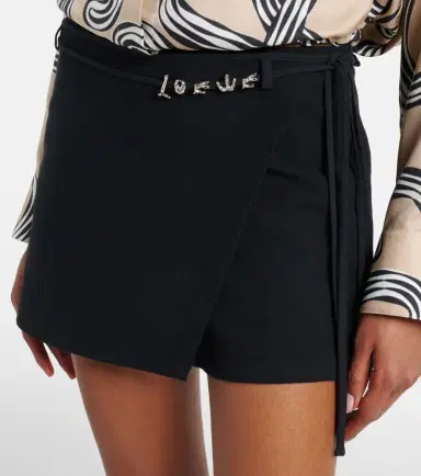 Loewe Paula's Ibiza cotton and silk crêpe skort | Thumbnail 5 Loewe Paula's Ibiza cotton and silk crêpe skort | Thumbnail 5