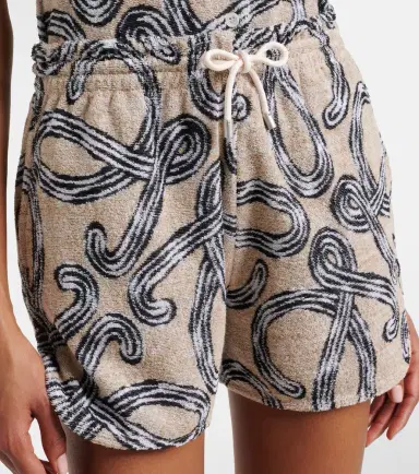 Loewe Paula's Ibiza Anagram cotton-blend shorts | Thumbnail 3 Loewe Paula's Ibiza Anagram cotton-blend shorts | Thumbnail 3