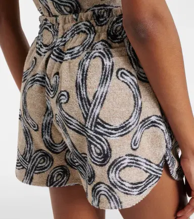 Loewe Paula's Ibiza Anagram cotton-blend shorts | Thumbnail 4 Loewe Paula's Ibiza Anagram cotton-blend shorts | Thumbnail 4