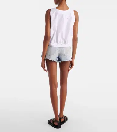 Loewe Paula's Ibiza Anagram denim shorts | Thumbnail 5 Loewe Paula's Ibiza Anagram denim shorts | Thumbnail 5