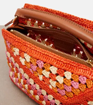 Loewe Paula's Ibiza Puzzle Mini raffia top-handle bag | Thumbnail 2 Loewe Paula's Ibiza Puzzle Mini raffia top-handle bag | Thumbnail 2