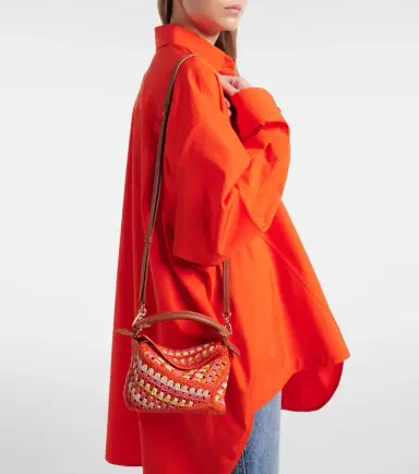 Loewe Paula's Ibiza Puzzle Mini raffia top-handle bag | Thumbnail 6 Loewe Paula's Ibiza Puzzle Mini raffia top-handle bag | Thumbnail 6