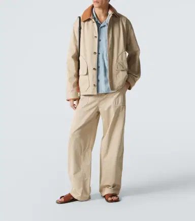 Loewe Paula's Ibiza cotton satin jacket | Thumbnail 4 Loewe Paula's Ibiza cotton satin jacket | Thumbnail 4