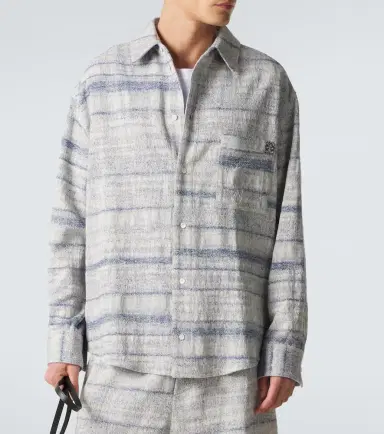 Loewe Paula's Ibiza denim jacquard shirt | Thumbnail 3 Loewe Paula's Ibiza denim jacquard shirt | Thumbnail 3