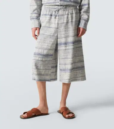 Loewe Paula's Ibiza denim jacquard shorts | Thumbnail 4 Loewe Paula's Ibiza denim jacquard shorts | Thumbnail 4