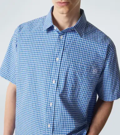 Loewe Paula's Ibiza checked cotton-blend shirt | Thumbnail 2 Loewe Paula's Ibiza checked cotton-blend shirt | Thumbnail 2