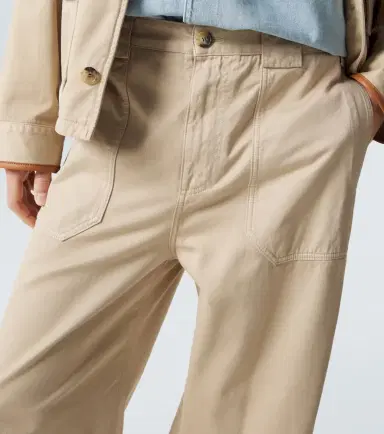 Loewe Paula's Ibiza cotton canvas straight pants | Thumbnail 2 Loewe Paula's Ibiza cotton canvas straight pants | Thumbnail 2