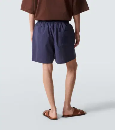 Loewe Paula's Ibiza cotton-blend poplin shorts | Thumbnail 3 Loewe Paula's Ibiza cotton-blend poplin shorts | Thumbnail 3