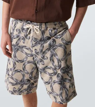 Loewe Paula's Ibiza cotton-blend terry Bermuda shorts | Thumbnail 3 Loewe Paula's Ibiza cotton-blend terry Bermuda shorts | Thumbnail 3