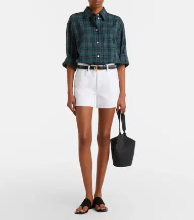 Frame The Long Hang denim shorts | Thumbnail 4 Frame The Long Hang denim shorts | Thumbnail 4