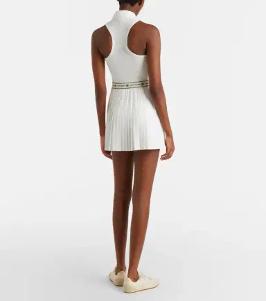Tory Burch Pleated tennis dress | Thumbnail 3 Tory Burch Pleated tennis dress | Thumbnail 3