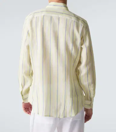 Fedeli Striped linen shirt | Thumbnail 6 Fedeli Striped linen shirt | Thumbnail 6