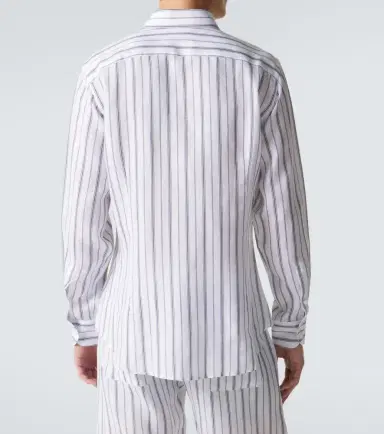 Fedeli Striped linen shirt | Thumbnail 4 Fedeli Striped linen shirt | Thumbnail 4
