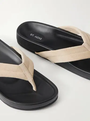 St. Agni Suede Platform Thong Sandals | Thumbnail 5 St. Agni Suede Platform Thong Sandals | Thumbnail 5