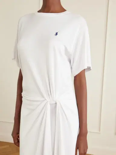 Polo Ralph Lauren Gathered Jersey Maxi Dress | Thumbnail 4 Polo Ralph Lauren Gathered Jersey Maxi Dress | Thumbnail 4