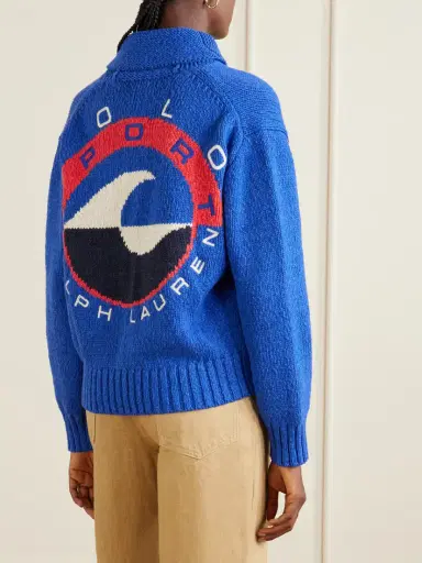 Polo Ralph Lauren Knitted Cotton Zip-up Cardigan | Thumbnail 3 Polo Ralph Lauren Knitted Cotton Zip-up Cardigan | Thumbnail 3