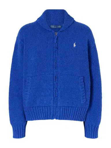 Polo Ralph Lauren Knitted Cotton Zip-up Cardigan | Thumbnail 1 Polo Ralph Lauren Knitted Cotton Zip-up Cardigan | Thumbnail 1