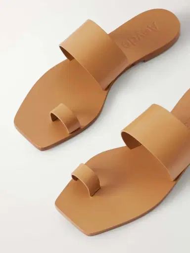 aeyde Sibel Leather Flat Sandals | Thumbnail 5 aeyde Sibel Leather Flat Sandals | Thumbnail 5