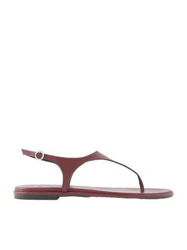 aeyde Raine Leather Flat Sandals | Thumbnail 1 aeyde Raine Leather Flat Sandals | Thumbnail 1