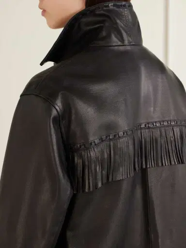 Nili Lotan Gus Fringed Leather Jacket | Thumbnail 5 Nili Lotan Gus Fringed Leather Jacket | Thumbnail 5