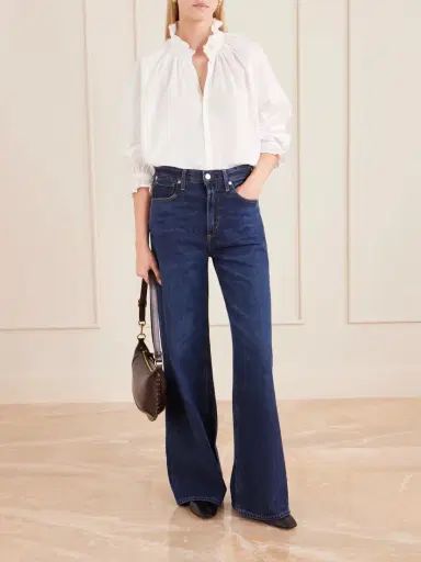 Citizens of Humanity Loretta Ruched Cotton-poplin Shirt | Thumbnail 2 Citizens of Humanity Loretta Ruched Cotton-poplin Shirt | Thumbnail 2
