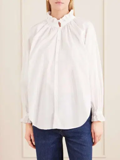 Citizens of Humanity Loretta Ruched Cotton-poplin Shirt | Thumbnail 3 Citizens of Humanity Loretta Ruched Cotton-poplin Shirt | Thumbnail 3