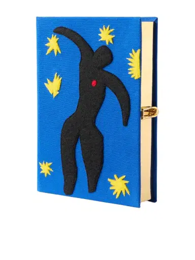 Olympia Le-Tan Icarus Embroidered Appliquéd Cotton, Wool And Silk-blend Canvas Clutch | Thumbnail 1 Olympia Le-Tan Icarus Embroidered Appliquéd Cotton, Wool And Silk-blend Canvas Clutch | Thumbnail 1