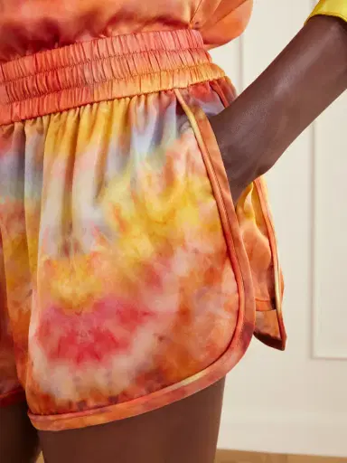 Zimmermann Tie-dye Silk Shorts | Thumbnail 4 Zimmermann Tie-dye Silk Shorts | Thumbnail 4